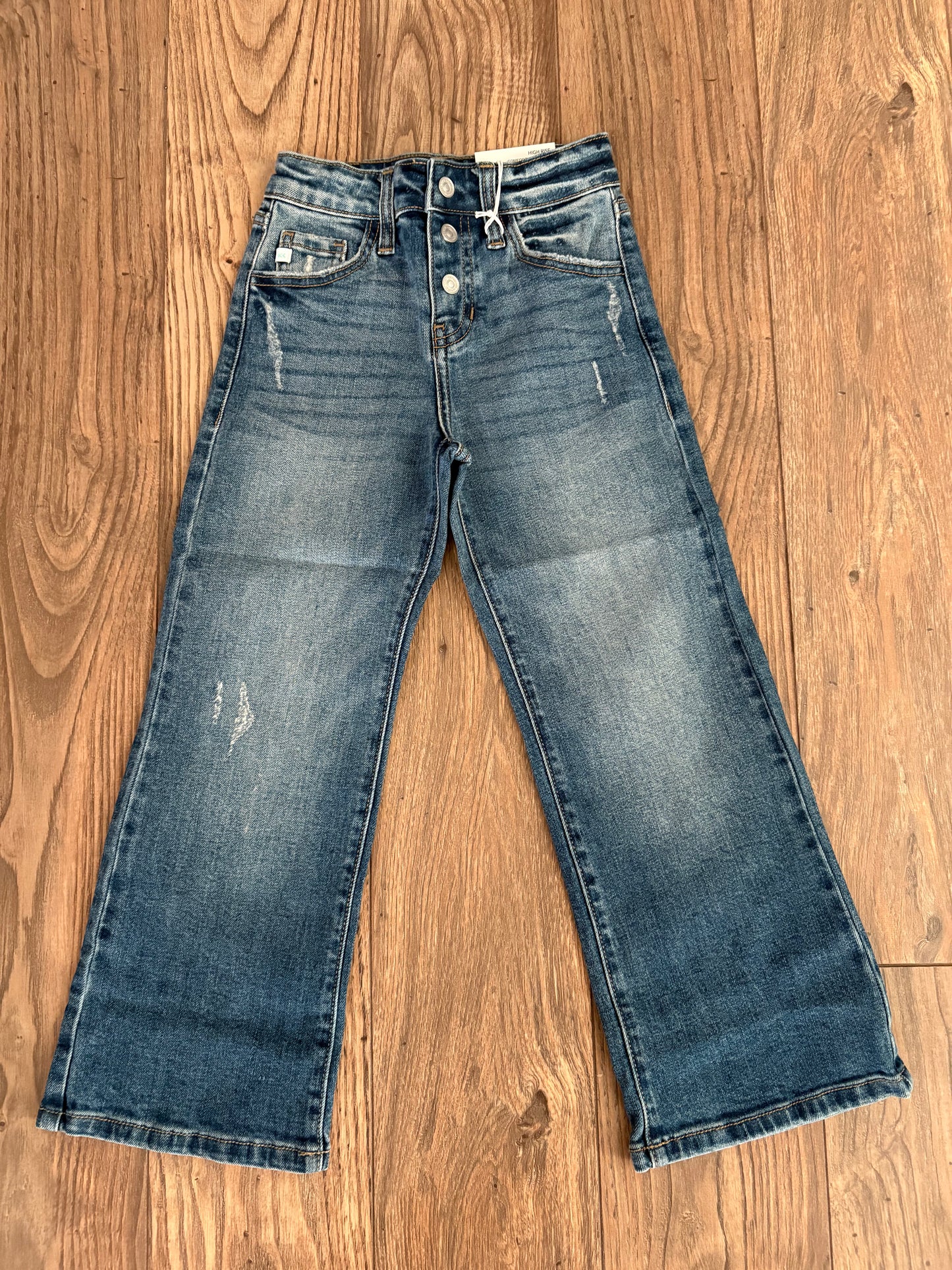 Girls 90's Flare Jean