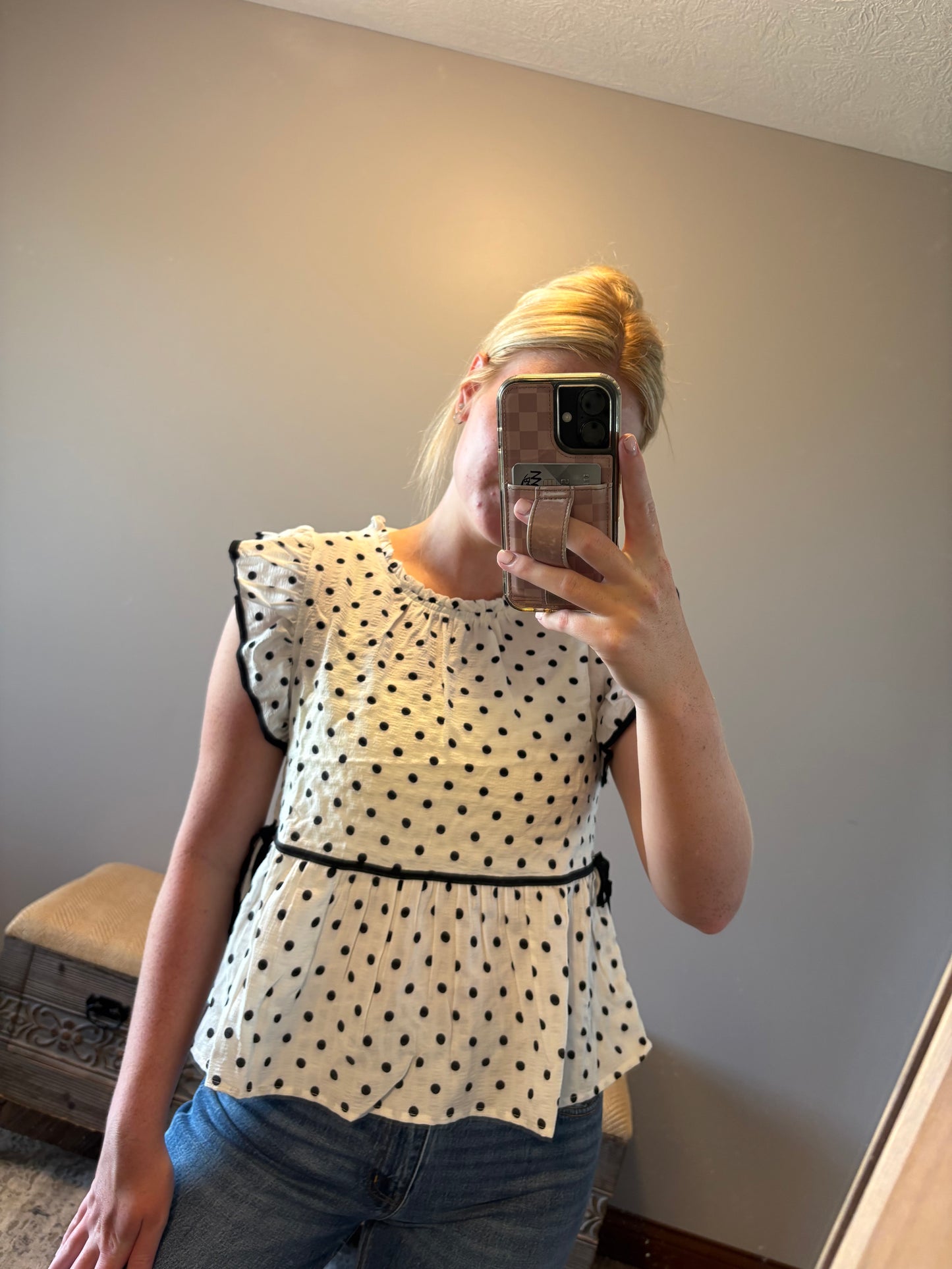 Polka Dot Top