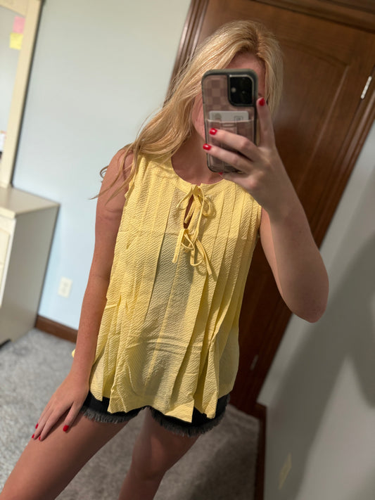 Pleated Tank
