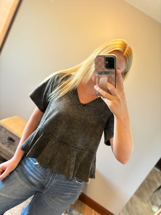 Mineral Washed Top
