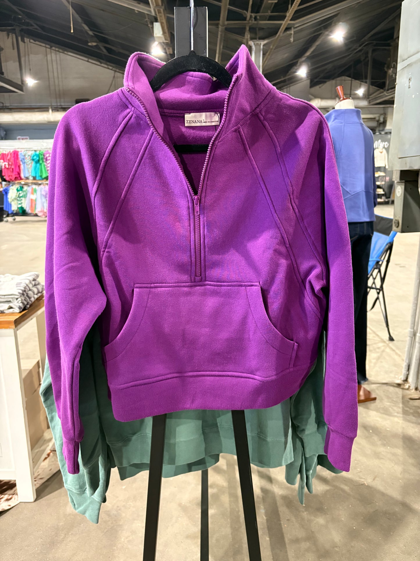 Half Zip Sweatshirts