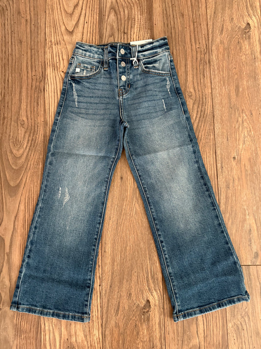 Girls 90's Flare Jean