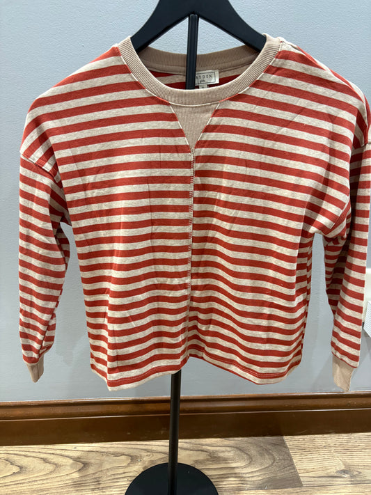 Girls Rusty Striped Top