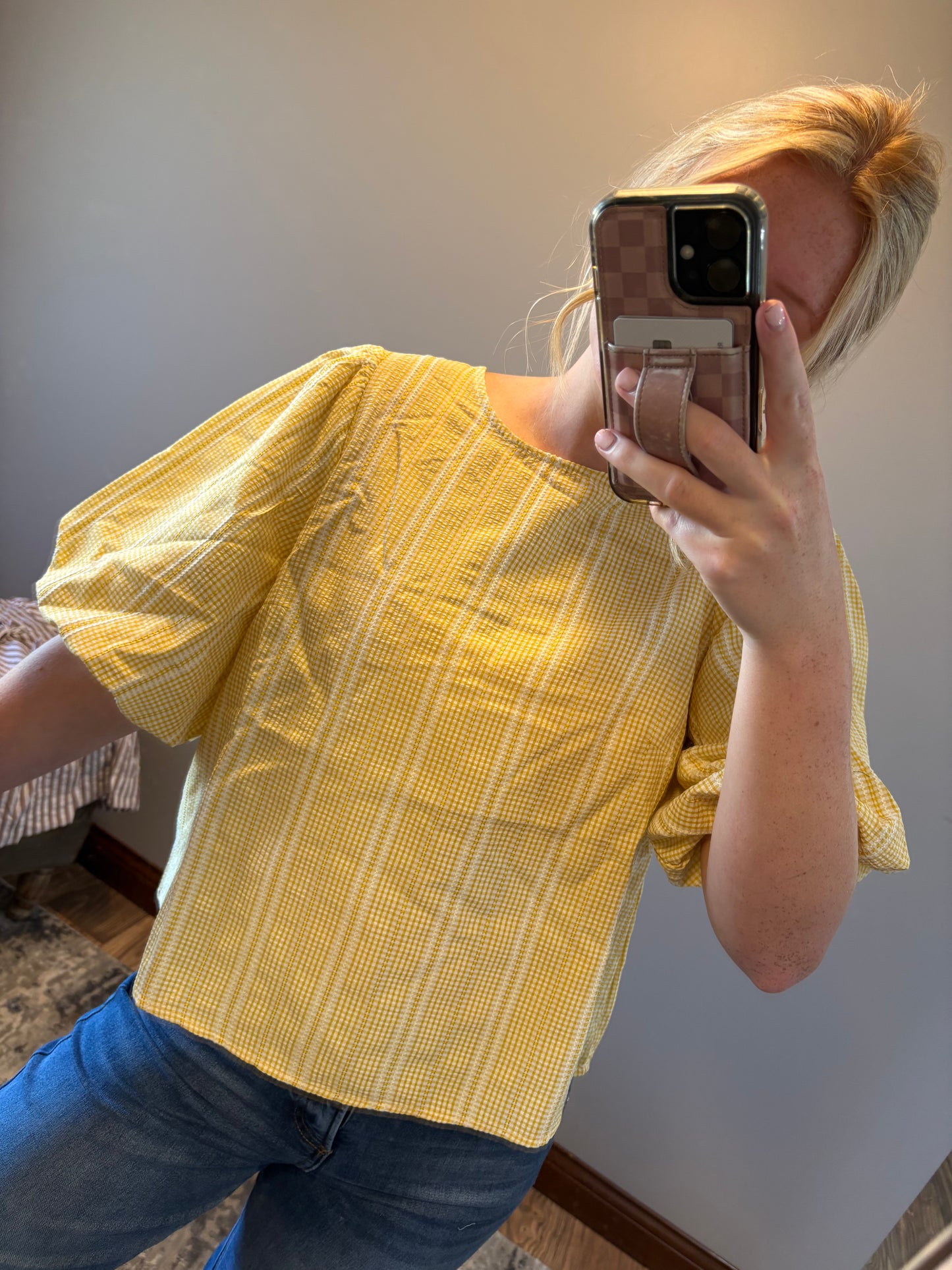 Yellow Blouse