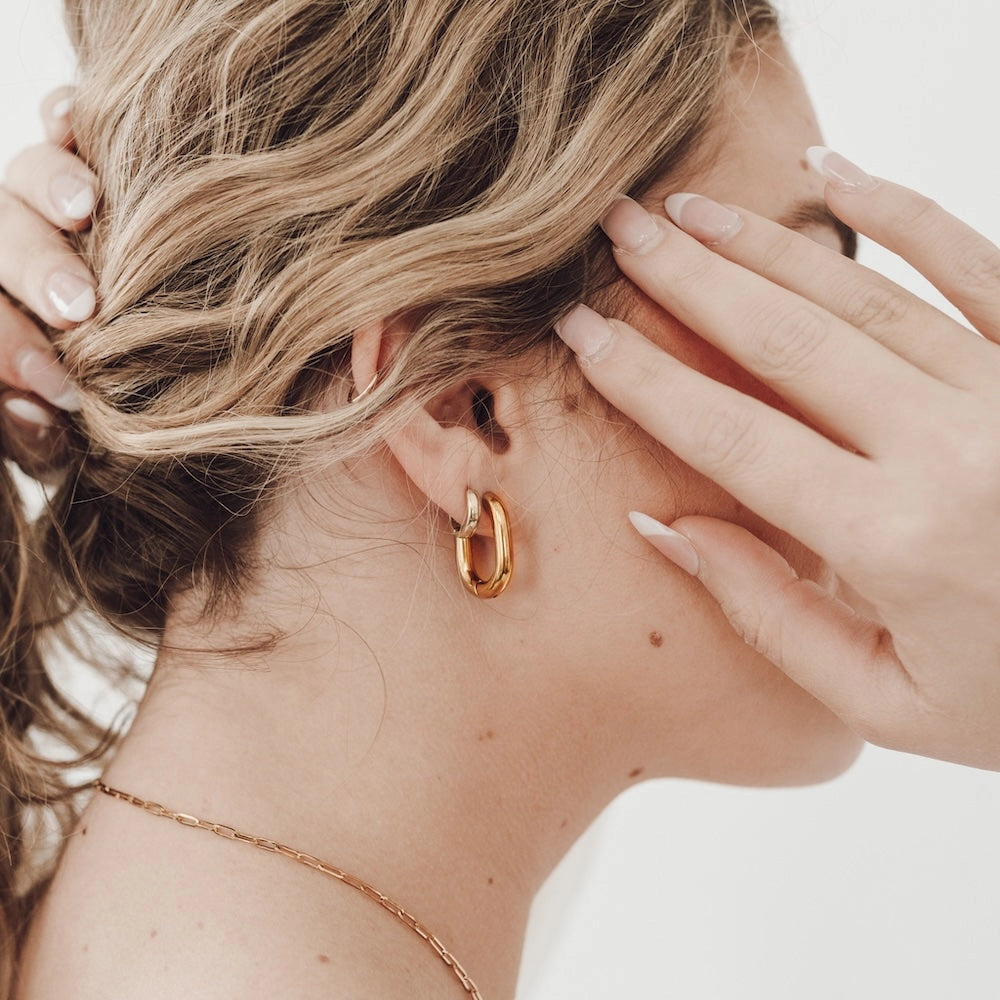 Flirty Hoop Earrings